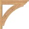 Ekena Millwork Thorton Smooth Traditional Outlooker, Western Red Cedar, 5 1/2"W x 24"D x 24"H OUT06X24X24THR01SWR - alternate 2